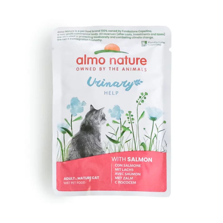 Almo Nature Functional - Urinary Help Cats con Salmone 70g Almo Nature Functional - Urinary Help Cats con Salmone 70g